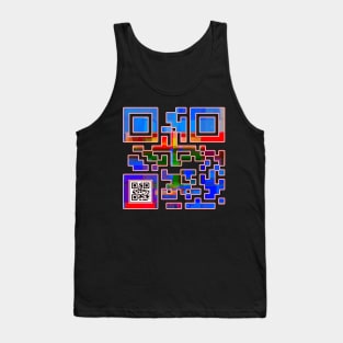 Genius QR Code Tank Top